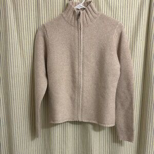 L.L. Bean Women's cream Turtleneck Sweater